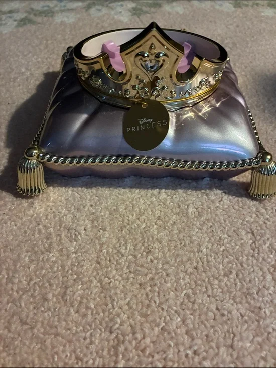 Disney Princess Iridescent Pink Crown Wristlet