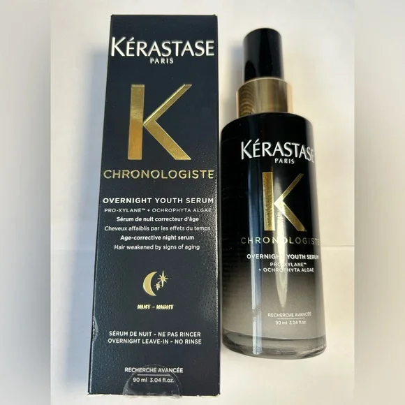 NWT🌷Kerastase Chronologiste Overnight Youth Serum for Dry, Thin, Aging Hair
