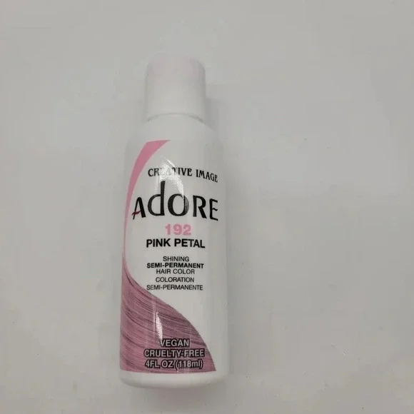 Creative Images Systems Adore Semi-Permanent Haircolor 192 Pink Petal 4oz 118ml
