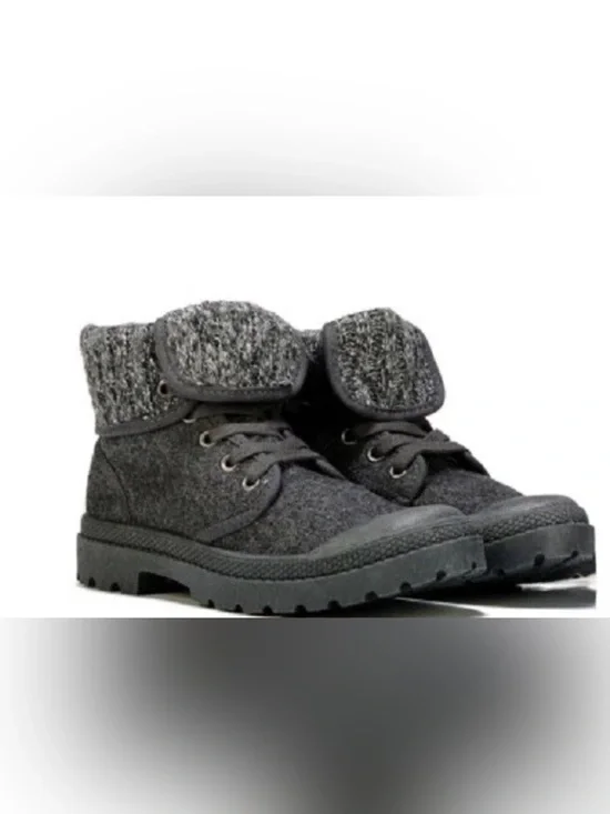 Rocket Dog Gray Fold-Over Ankle Boots-NWOT