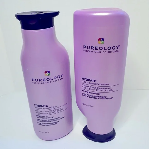New Pureology Hydrate Shampoo and Conditioner 9oz