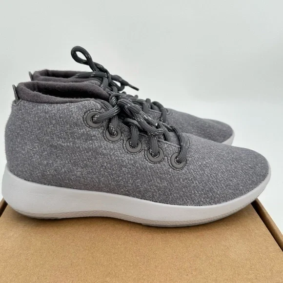 Allbirds New In Box Women’s Merino Wool Runner-Up Mizzle Sneakers in Gray Size 9