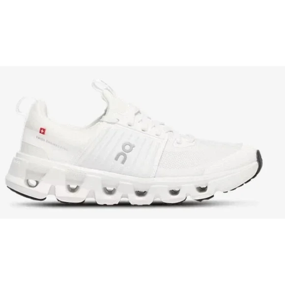 On Cloud Cloudswift Running All White mesh Sneakers Trainers Women 7