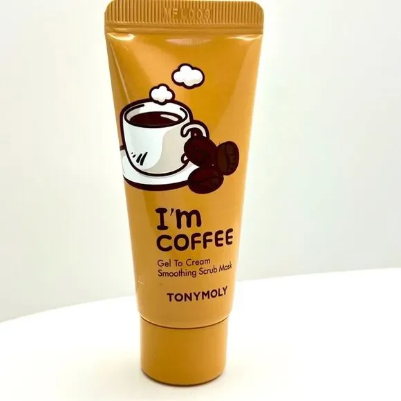 🦋$2 ~ Tonymoly I'm Coffee Gel To Cream Smoothing Scrub Mask ~ NEW