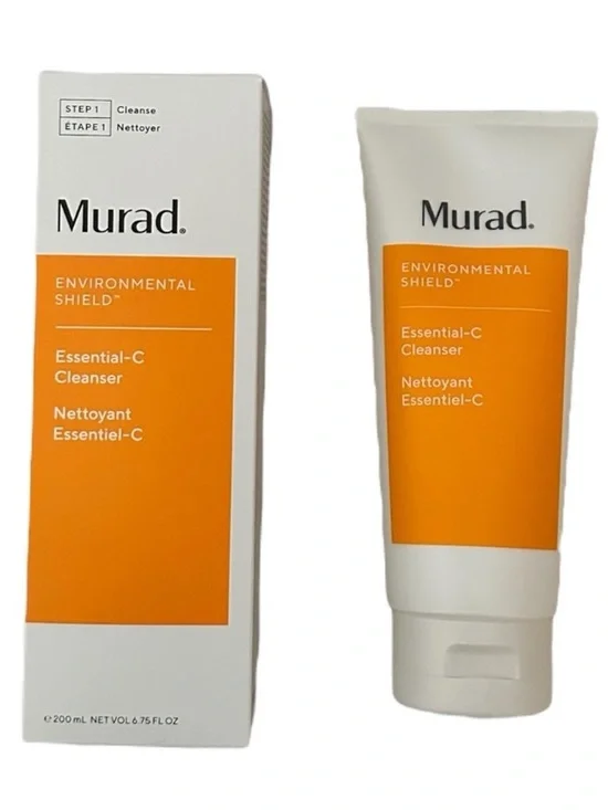 Murad Environmental Shield Essential-C Facial Cleanser 200 mL NEW! FULL SIZE!