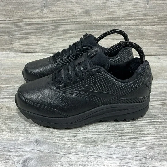 Brooks Addiction Walker 2 Walking Leather Shoes 1203071D072 Women's Size 6D Wide