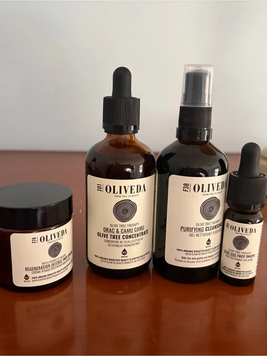 Oliveda Olive Tree skincare Set -