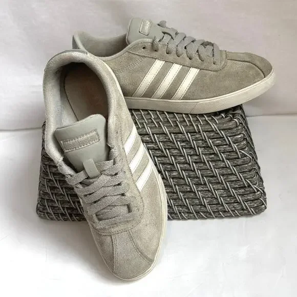 Adidas Gray Suede Sneakers Women’s Size 7