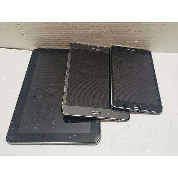 LOT OF 3 Misc. Samsung Galaxy Tablets - FOR PARTS