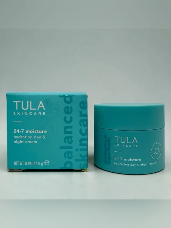 TULA 24-7 Moisture Hydrating Day & Night Cream 0.5 oz Mini Travel Size