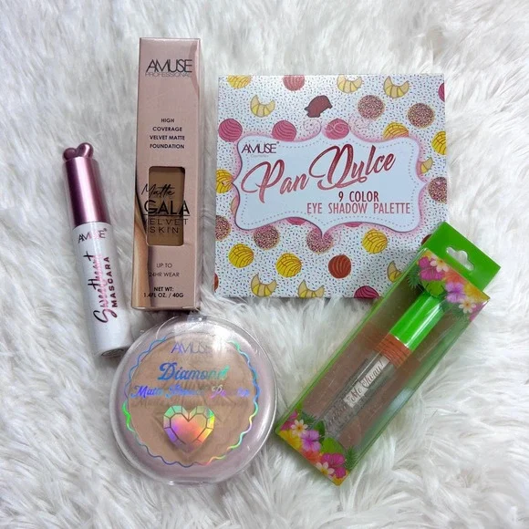 Makeup Bundle 6 Pc Amuse‎ Beauty Lot New Sealed Cosmetics