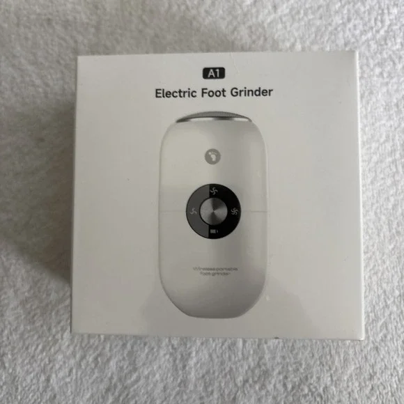 A1 Electric Foot Grinder/Callus Remover White USB Charger Brand New