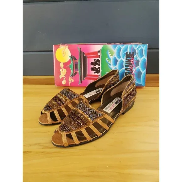 90s Frankie‎ and Baby Beaded Sandals