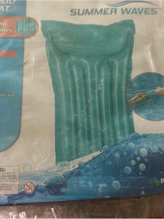 Kids Inflatable Pool Float - Teal