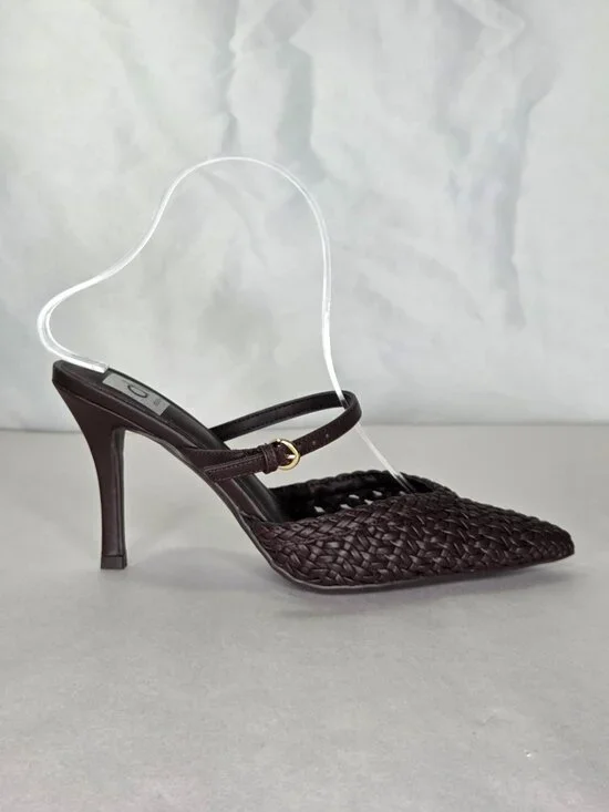 DV by Dolce Vita Genie Brown Pointed-Toe Pump, Size: 7 M