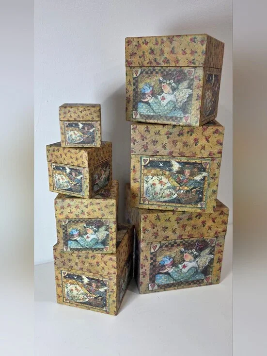 ⭐️Bob's Boxes Everyday Angels Nesting Boxes