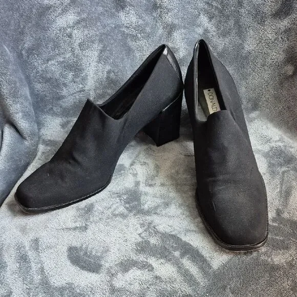 Donald J Pliner IDA Women's 11M Black Chunky Heel