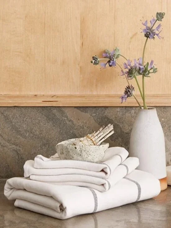Parachute - Fouta Turkish Towels - Set of 2 Bath and 2 Hand Towels