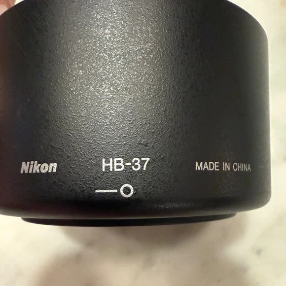 Nikon HB-37 Bayonet Lens Hood for‎ AF-S DX Micro NIKKOR 85mm f/3.5G ED VR Black