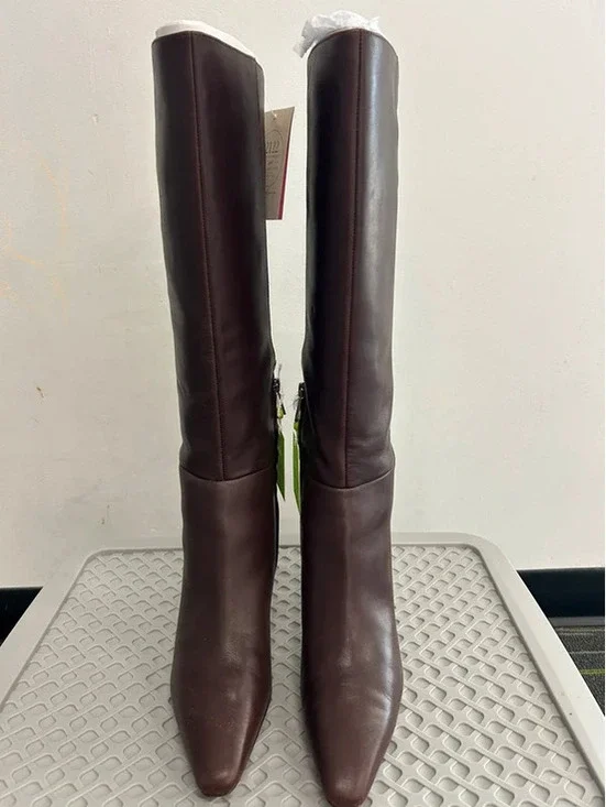 Sam Edelman Sylvia Knee High Boot Spiced Pecan 8W