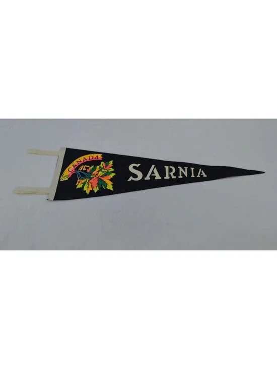 Vintage Sarnia, Canada pennant