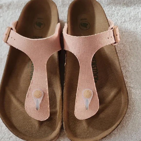 Birkenstock Pink T-Strap Sandals