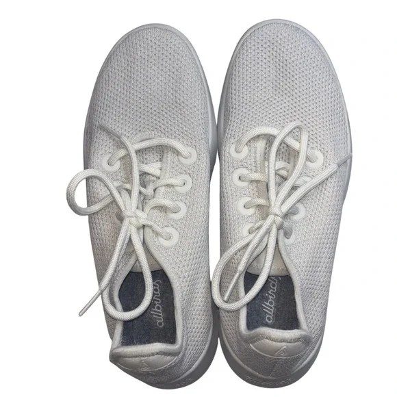 allbirds | Womens‎ Tree Runners | Size 9 US 39.5 EU | White Lightweight Running