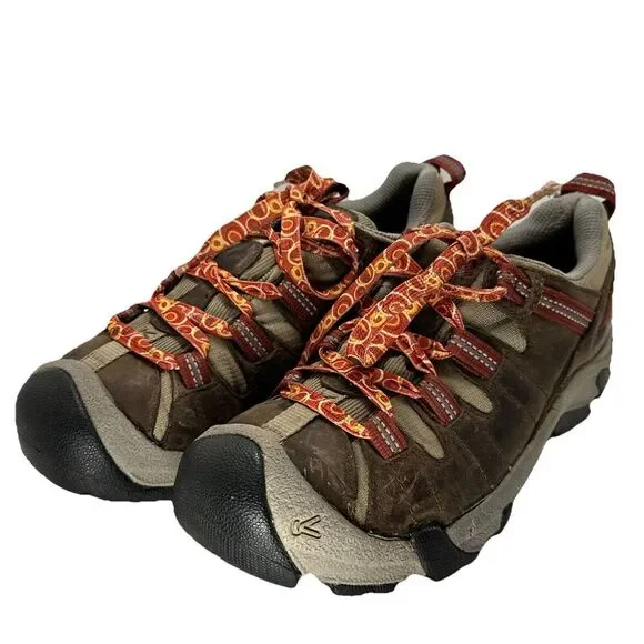 Keen Targhee‎ II Women’s Hiking Shoes Size 7 Brown Waterproof Trail Outdoor