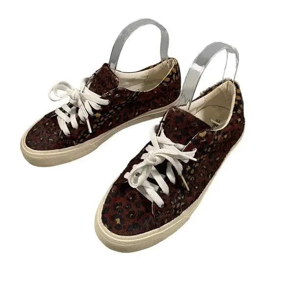 Madewell Calf Hair  Low Top Sneakers Size 7