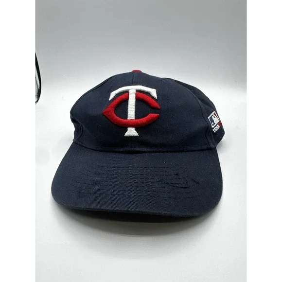 Minnesota Twins Youth Hat Navy Red Team MLB Baseball‎ Cap