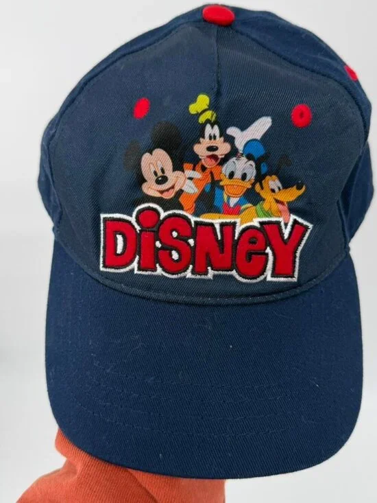 KIDS DISNEY CHARACTERS NAVY BLUE HAT/CAP