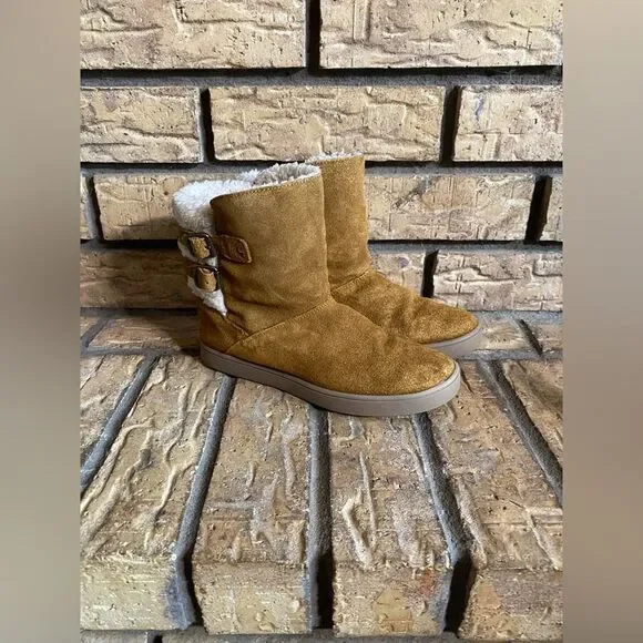 Brown koolaburra booties‎