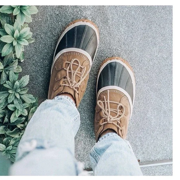 SOREL‎ Women Out 'N About Leather Waterproof Boots Size 6