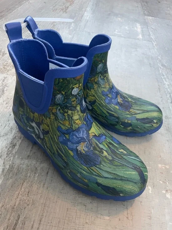 EUC Galleria Chelsea Art Inspired Rain Boots