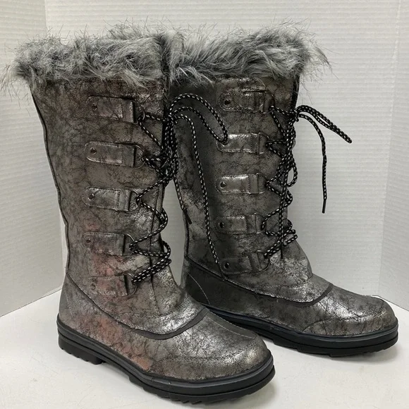 Ashley Stewart ‘Mountain Top’ Faux Fur Lined  Women’s Boots