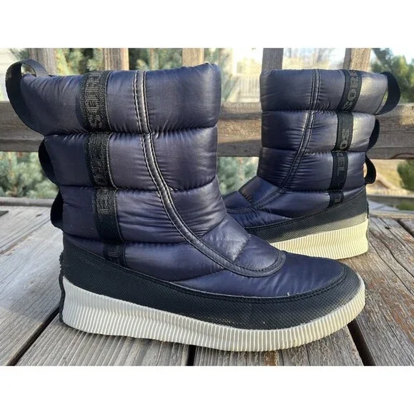 Sorel Women's 10 Out 'N About Mid Puffy Winter Snow Boots Waterproof