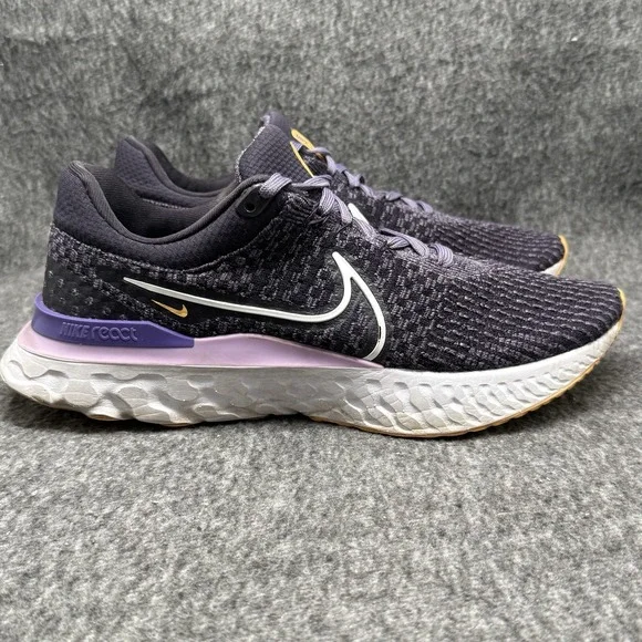 Nike React Infinity Run Flyknit Color Cave Purple Women's 10 DD3024-502