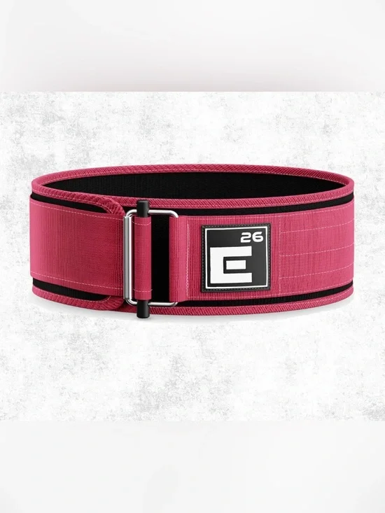 Pink Support Weightlifting Belt