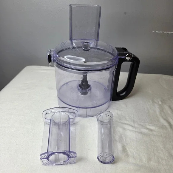 KitchenAid 7-9 Cup Food Processor Replacement Work Bowl Lid Pusher KFP0718