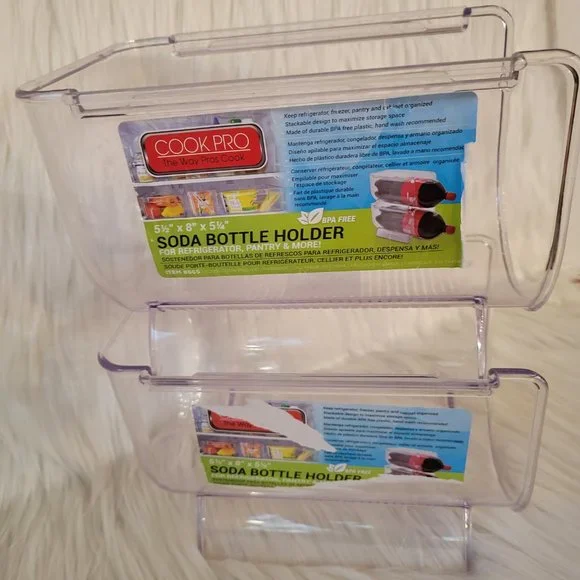 Set of 2 Cook Pro Soda Bottle Holders