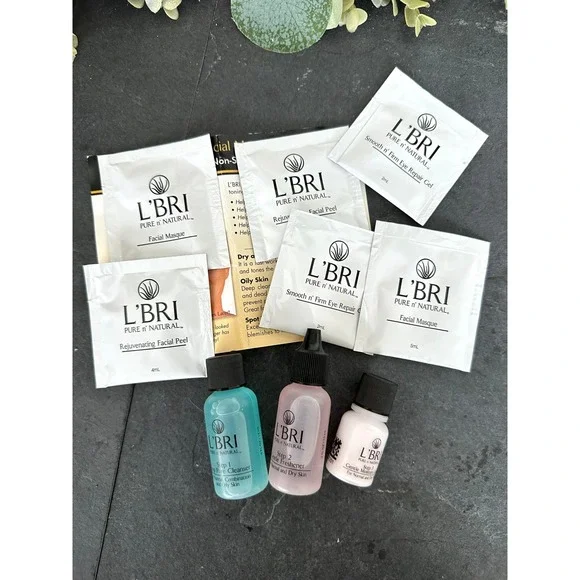 l'Bri‎ sample lot facial masque cleanser skin care