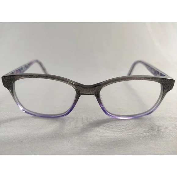 Vera Bradley‎ Emilia Eyeglasses Frames Regal Rosette Purple Glitter 47-15-125