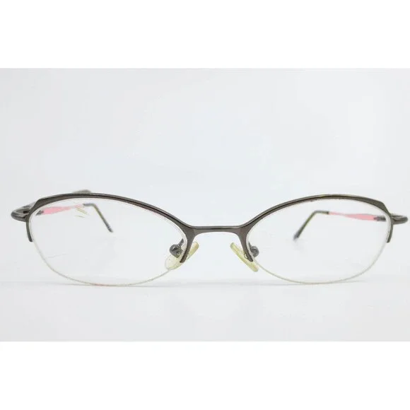 Valentino 5366 0ZW9 Cat Eye Eyeglasses Gunmetal Pink 49-18-135 Made in Italy