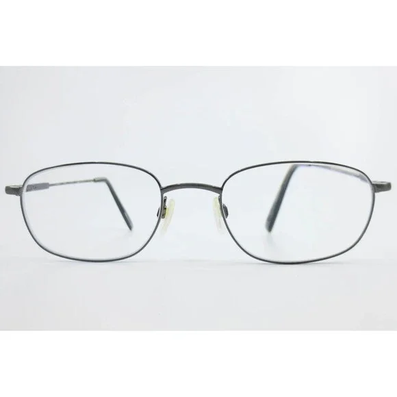 Wrangler Apparel Corp Jenkins Gunmetal Oval Eyeglass Frames 54-20-135 GUN Metal