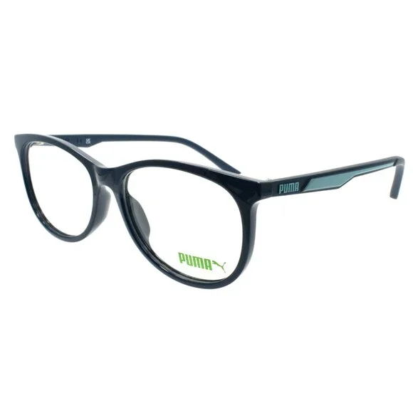 PUMA PU0390O 002 Eyeglasses Frames 56-16-140 Blue
