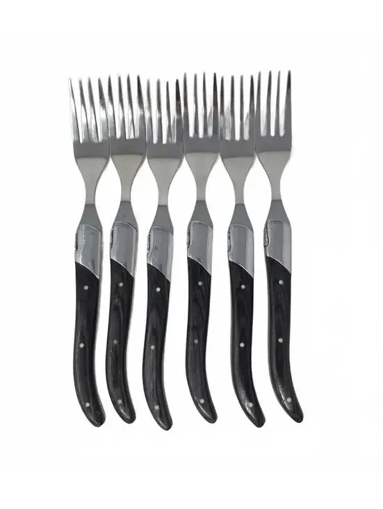 Laguiole by FlyingColors Wenge Wood Dinner Forks Set of 6
