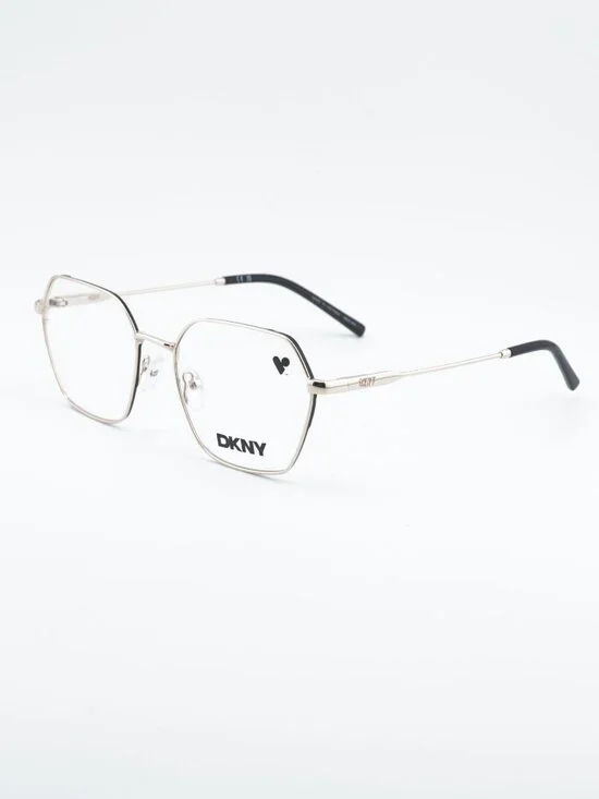 DKNY DK1033N 717 Eyeglasses - Gold 51mm Geometric Frame
