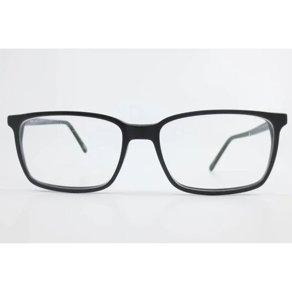 Timex T296 Eyeglasses Matte Black Rectangular Full Rim Frames 54-16-140 BK