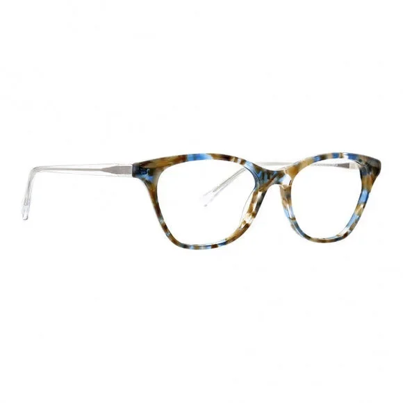 NWT Life Is Good Leah-Brown Cobalt 51mm New Eyeglasses