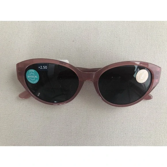 NEW‎ OVAL ROSE PEEPERS BIFOCAL SUN READERS +2.50